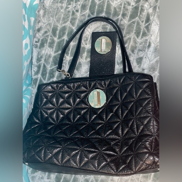 Kate Spade Black Elena Astor Court Quilted Leather Shoulder Bag EUC timeless - Picture 5 of 16